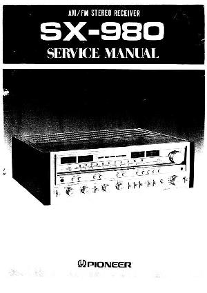 Сервисная инструкция Pioneer SX-980 ― Manual-Shop.ru