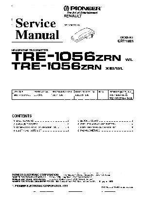 Сервисная инструкция Pioneer TRE-1056 ― Manual-Shop.ru
