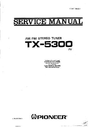 Сервисная инструкция Pioneer TX-5300 ― Manual-Shop.ru