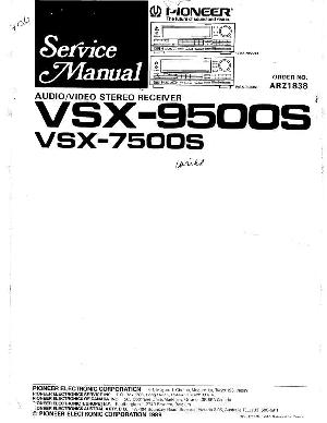 Сервисная инструкция Pioneer VSX-7500S, VSX-9500S ― Manual-Shop.ru