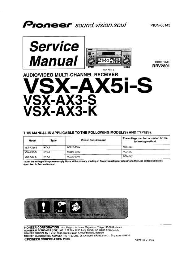 Pioneer Vsx Ax5i    -  4