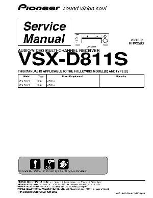 Service manual Pioneer VSX-D811S ― Manual-Shop.ru