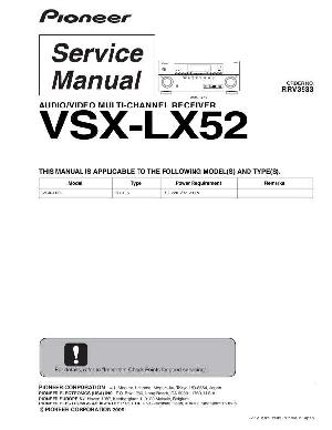 Service manual Pioneer VSX-LX52 ― Manual-Shop.ru
