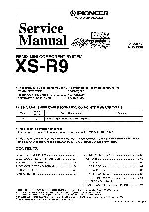 Service manual Pioneer XS-R9 ― Manual-Shop.ru