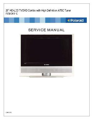 Сервисная инструкция Polaroid FXM-2611C ― Manual-Shop.ru