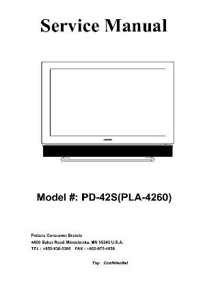 Сервисная инструкция Polaroid PLA-4260 ― Manual-Shop.ru