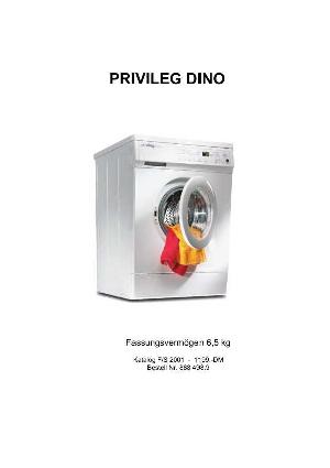 Сервисная инструкция Privileg DINO-6.5 ― Manual-Shop.ru