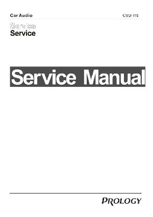 Сервисная инструкция Prology CMD-115 ― Manual-Shop.ru