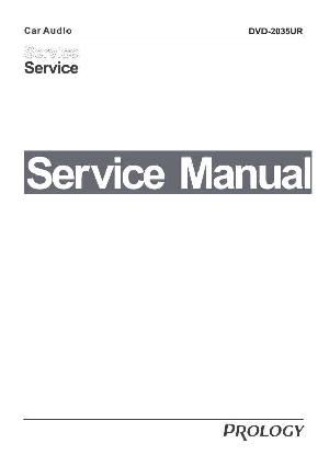 Service manual Prology DVD-2035UR ― Manual-Shop.ru