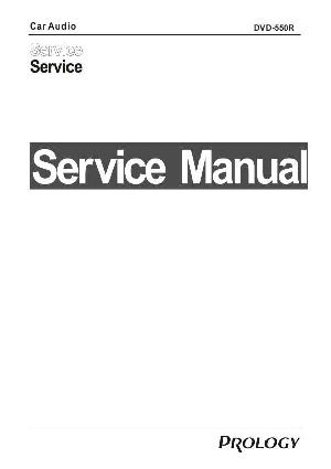 Сервисная инструкция Prology DVD-550R ― Manual-Shop.ru