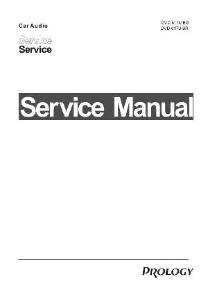 Сервисная инструкция Prology DVD-617U ― Manual-Shop.ru