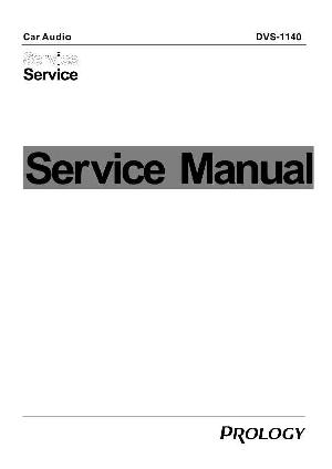 Сервисная инструкция Prology DVS-1140 ― Manual-Shop.ru