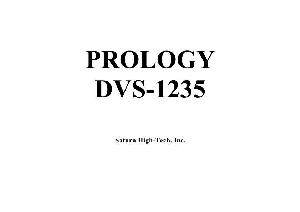 Сервисная инструкция Prology DVS-1235 ― Manual-Shop.ru
