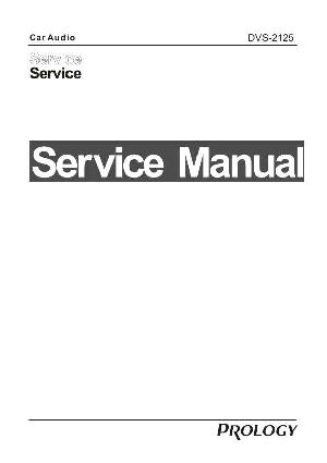 Сервисная инструкция Prology DVS-2125 ― Manual-Shop.ru