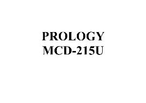Сервисная инструкция Prology MCD-215U ― Manual-Shop.ru