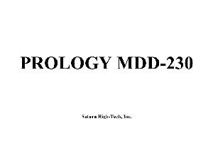 Сервисная инструкция Prology MDD-230 ― Manual-Shop.ru