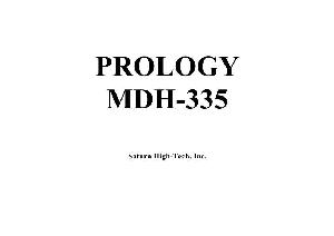 Сервисная инструкция Prology MDH-335 ― Manual-Shop.ru