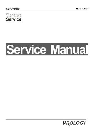 Сервисная инструкция Prology MDN-2750T ― Manual-Shop.ru