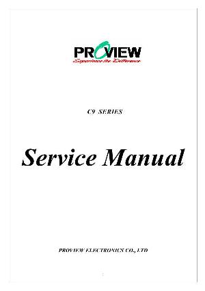 Сервисная инструкция Proview 796N, 797N, 996N, 997N, C9-series ― Manual-Shop.ru