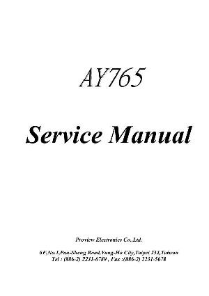Сервисная инструкция Proview AY765 ― Manual-Shop.ru