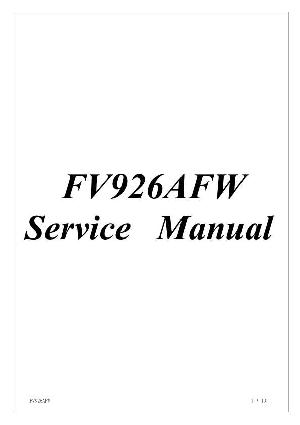 Сервисная инструкция Proview FV926AFW ― Manual-Shop.ru