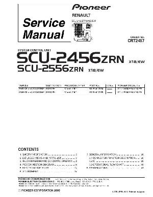 Сервисная инструкция Pioneer SCU-2456, SCU-2556 ― Manual-Shop.ru