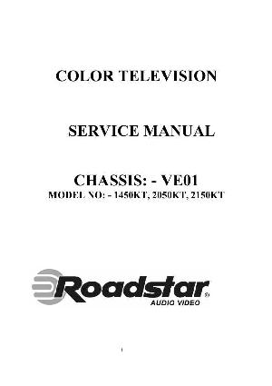 Сервисная инструкция Roadstar 1450KT, 2050KT, 2150KT  ― Manual-Shop.ru
