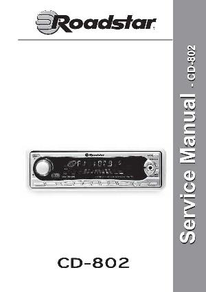 Service manual Roadstar CD-802 ― Manual-Shop.ru