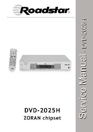 Сервисная инструкция Roadstar DVD-2025H (ZORAN) ― Manual-Shop.ru