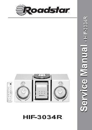 Service manual Roadstar HIF-3034R ― Manual-Shop.ru