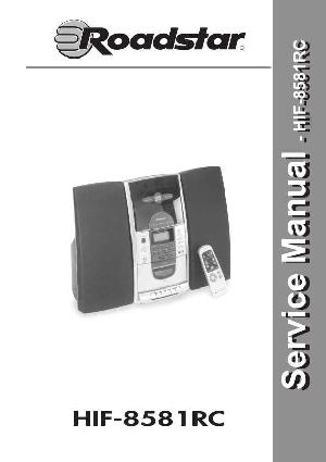 Service manual Roadstar HIF-8581RC  ― Manual-Shop.ru