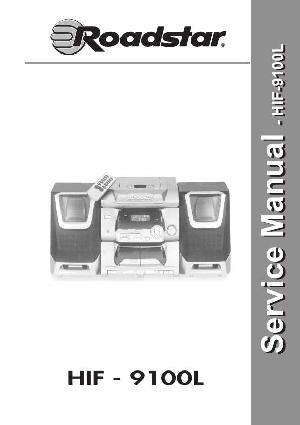 Сервисная инструкция Roadstar HIF-9100L  ― Manual-Shop.ru
