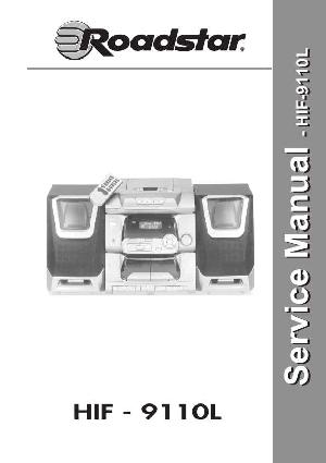 Сервисная инструкция Roadstar HIF-9110L  ― Manual-Shop.ru