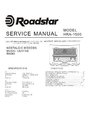 Сервисная инструкция Roadstar HRA-1500 ― Manual-Shop.ru