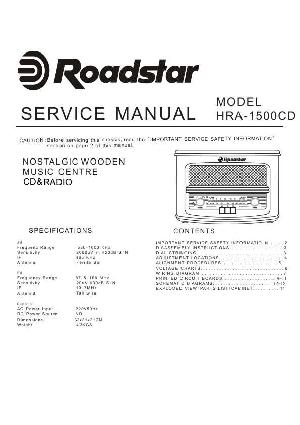 Сервисная инструкция Roadstar HRA-1500CD ― Manual-Shop.ru
