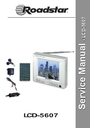 Сервисная инструкция Roadstar LCD-5607 ― Manual-Shop.ru