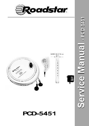 Service manual Roadstar PCD-5451 ― Manual-Shop.ru