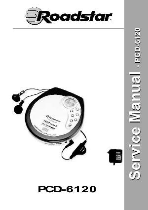 Service manual Roadstar PCD-6120 ― Manual-Shop.ru