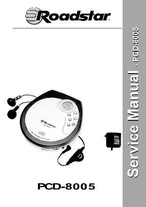 Service manual Roadstar PCD-8005 ― Manual-Shop.ru