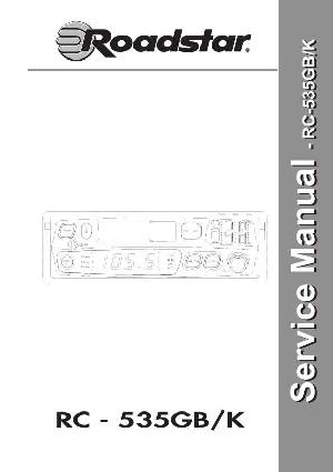 Service manual Roadstar RC-535 ― Manual-Shop.ru
