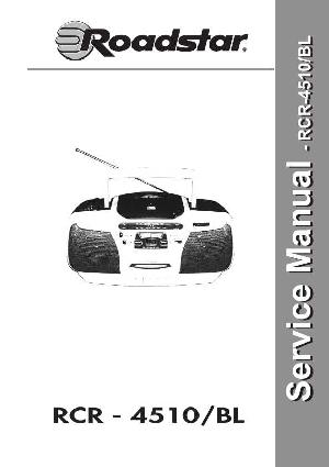 Service manual Roadstar RCR-4510BL  ― Manual-Shop.ru