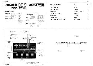 Service manual Roland BE-5 ― Manual-Shop.ru