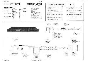 Сервисная инструкция Roland D-110 ― Manual-Shop.ru