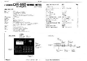 Сервисная инструкция Roland DR-550 ― Manual-Shop.ru