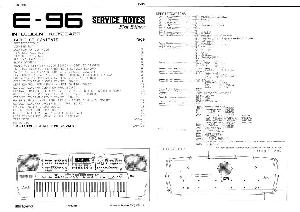 Сервисная инструкция Roland E-96 ― Manual-Shop.ru