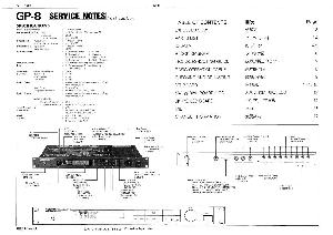 Сервисная инструкция Roland GP-8 ― Manual-Shop.ru