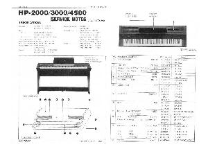 Сервисная инструкция Roland HP-2000, HP-3000, HP-4500 ― Manual-Shop.ru
