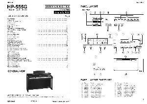 Сервисная инструкция Roland HP-555G ― Manual-Shop.ru