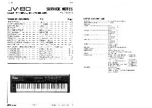 Сервисная инструкция Roland JV-80 ― Manual-Shop.ru