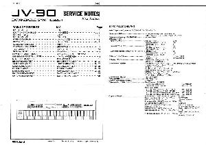 Сервисная инструкция Roland JV-90  ― Manual-Shop.ru